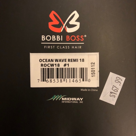 IndiRemi Premium Virgin Hair Extensions 18” Black - Picture 7 of 8